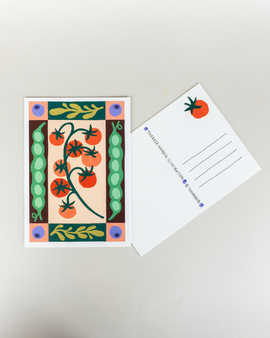 Paradeiser Postkarte