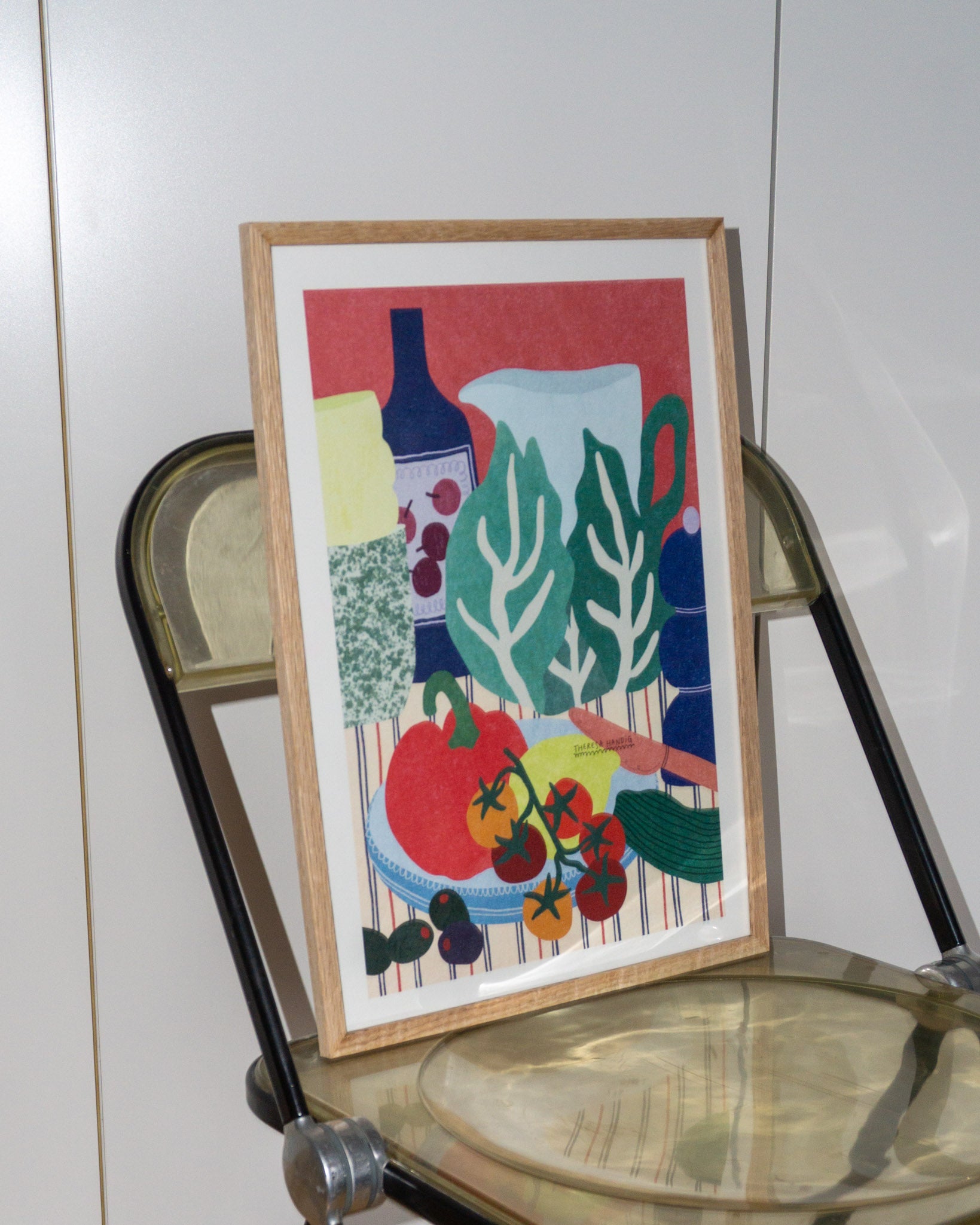 Vino e cavolo - Kunstdruck