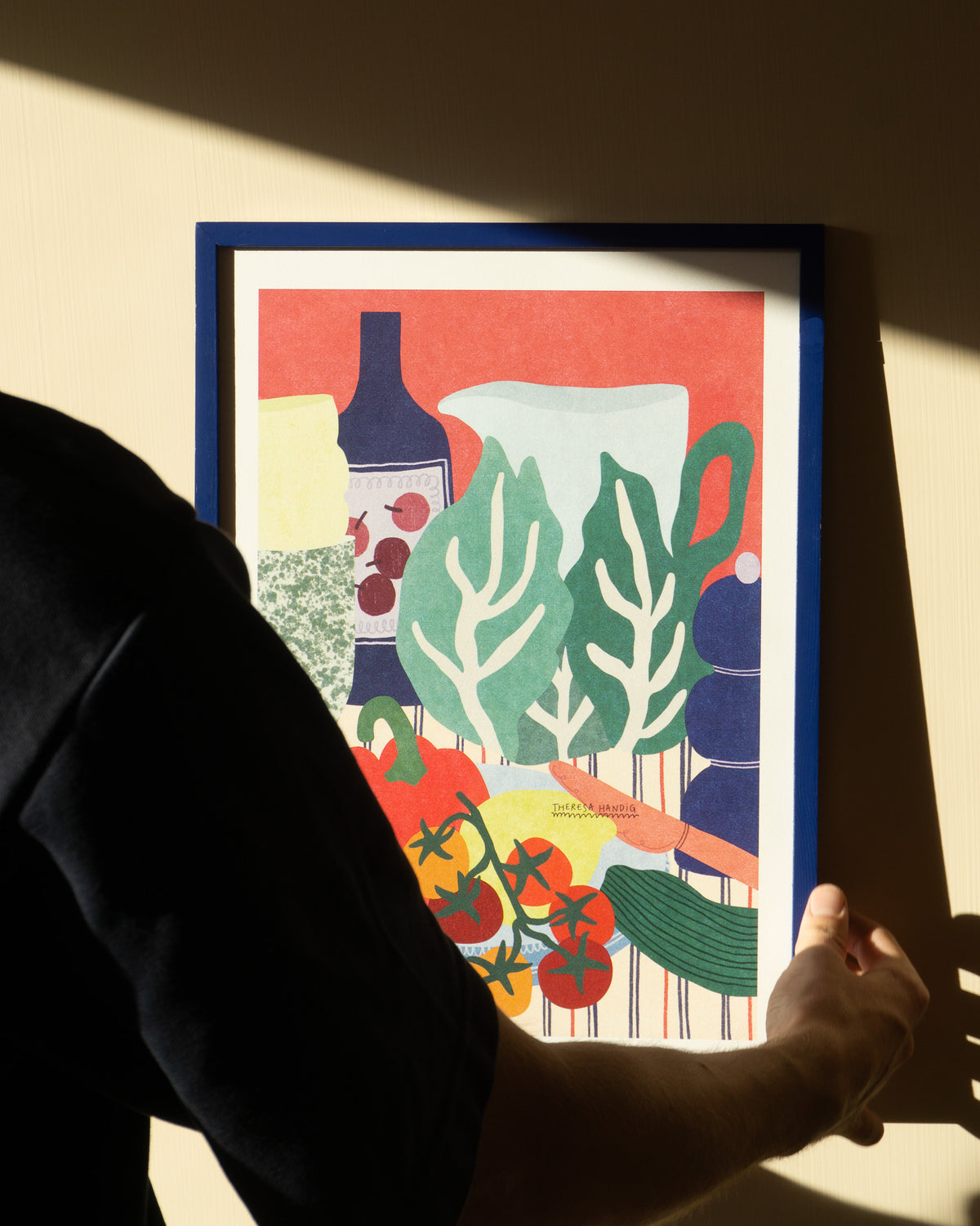 Vino e cavolo - Kunstdruck